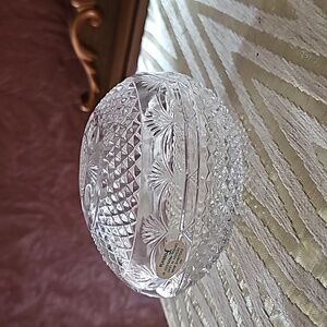 Avon Fostoria covered trinket dish
